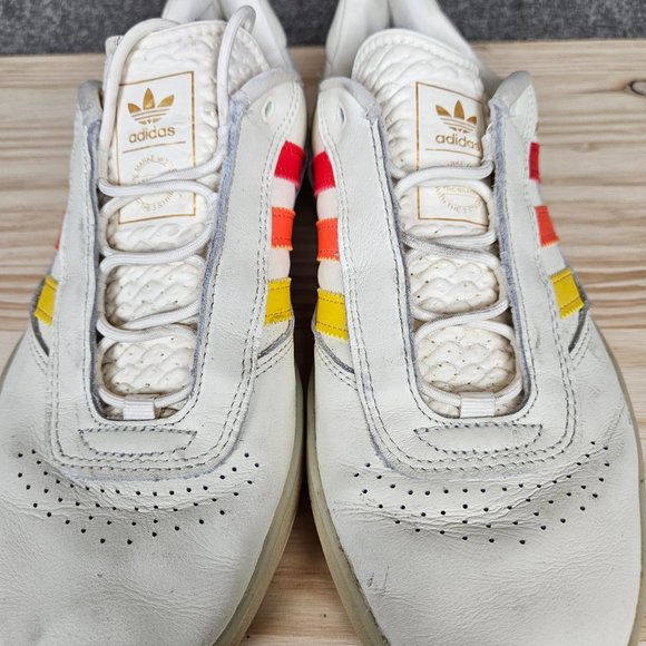 Adidas Puig Shoe in Cream, Yellow, Orange and Vivid Red - Picture 6 of 15